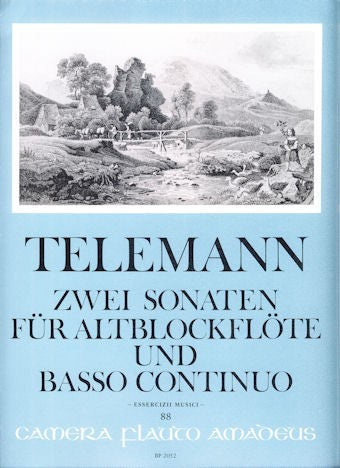 Sonatas d minor and C Major from Essercizii Musici