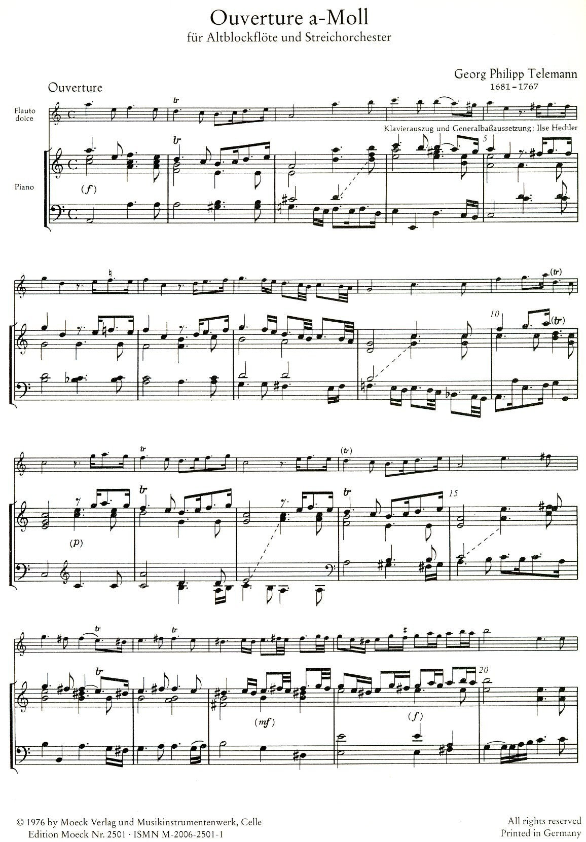 Suite in a minor