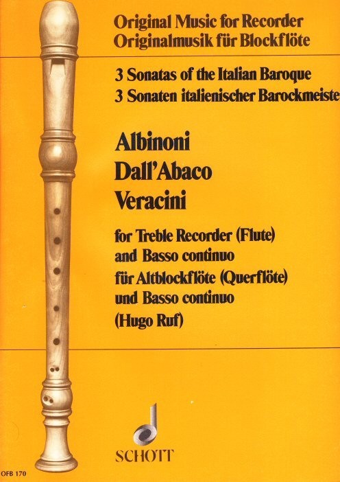 3 Sonatas of the Italian Baroque