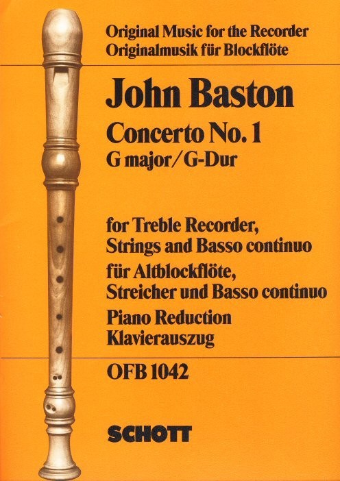 Concerto no 1 in G Major