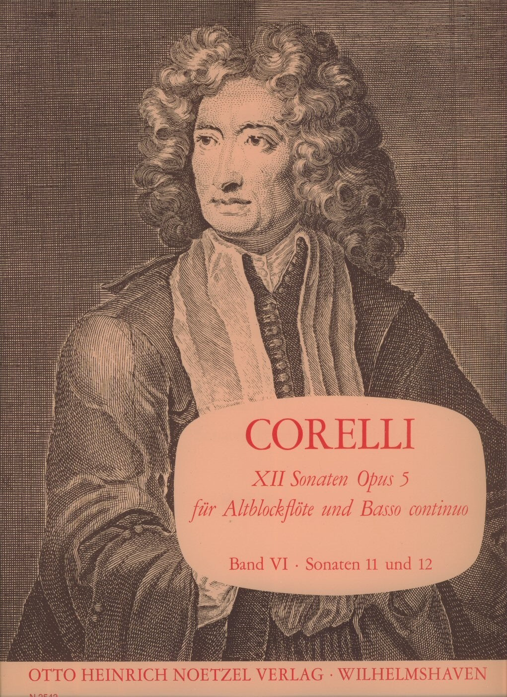 12 Sonatas Op 5  Nos 11 and 12 [Follia], Vol VI