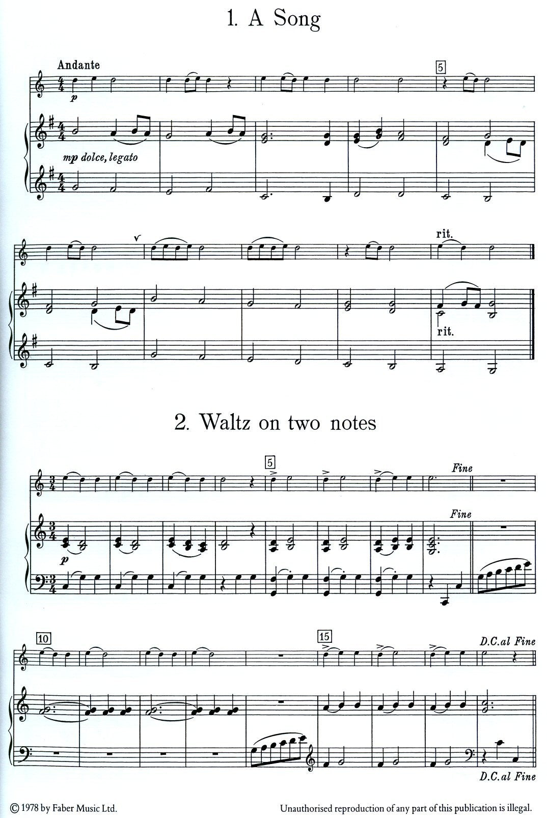 First Book of Treble Recorder Solos