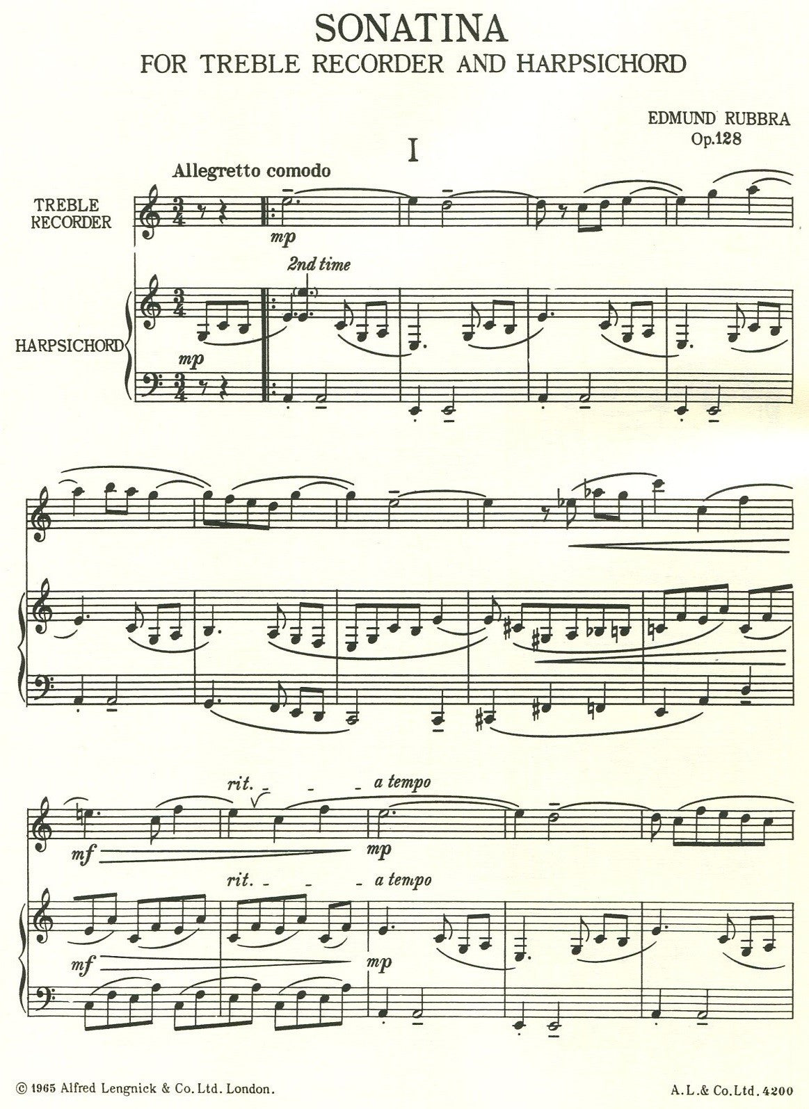 Sonatina Op 128