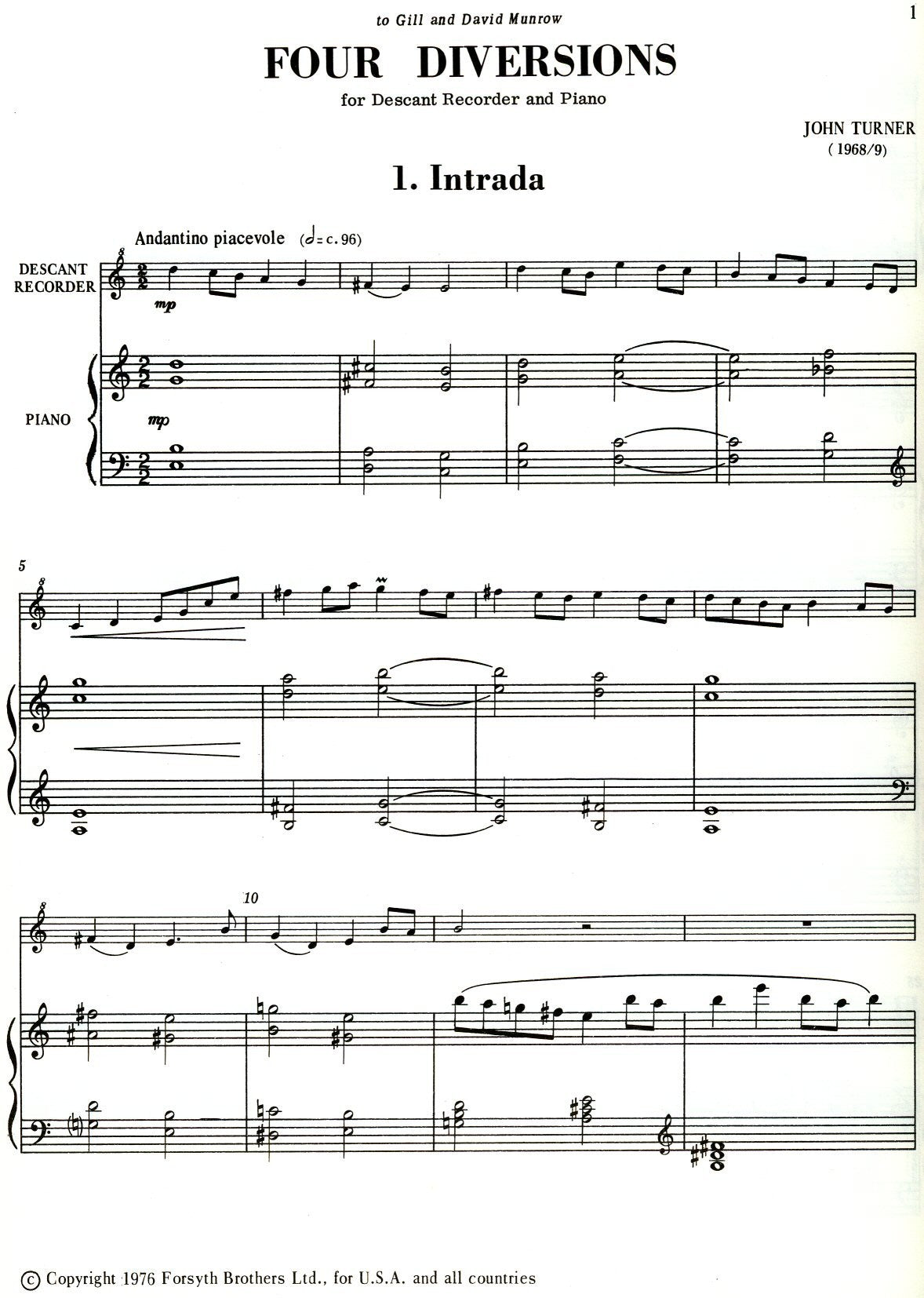 Four Diversions