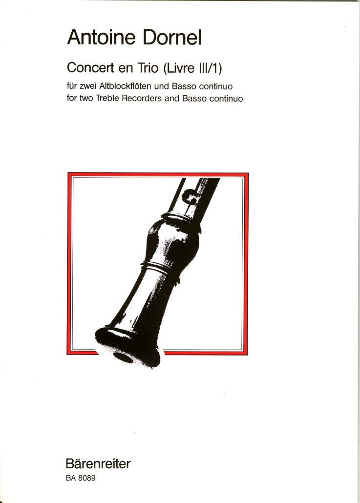 Concert en Trio (Livre III/1)