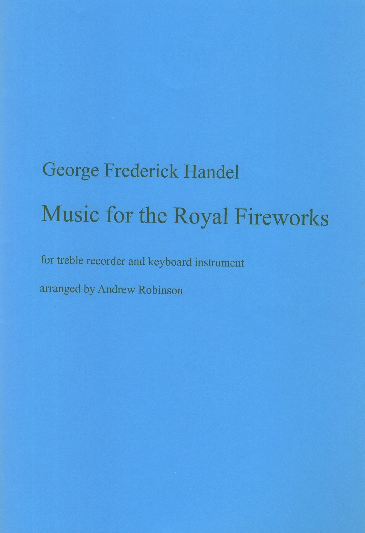 Music for the Royal Fireworks