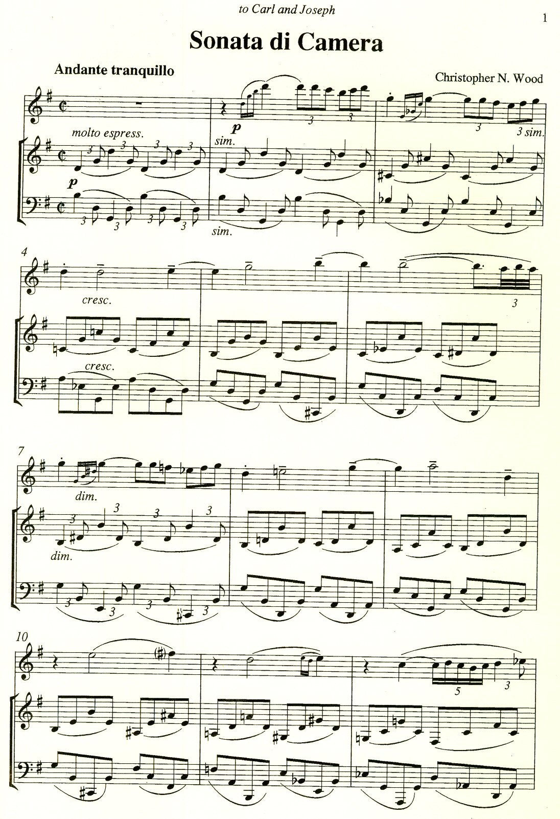 Sonata di Camera