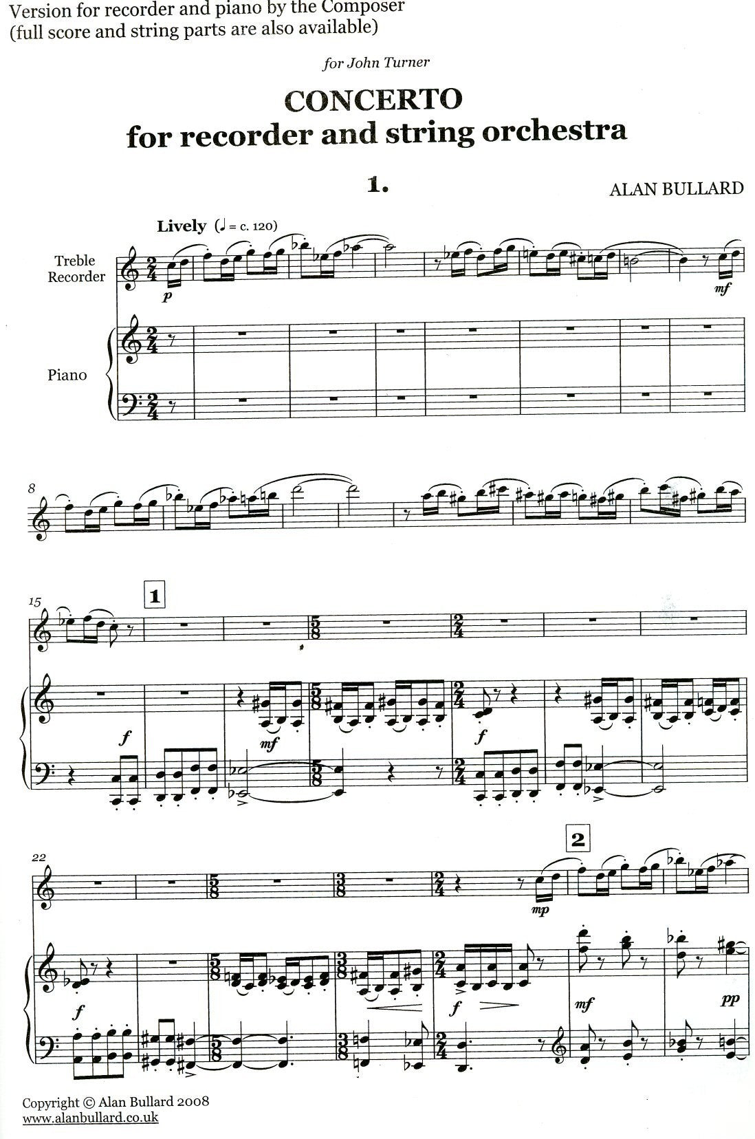 Recorder Concerto