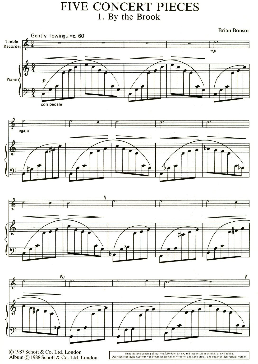 Five Concert Pieces from Enjoy the Recorder