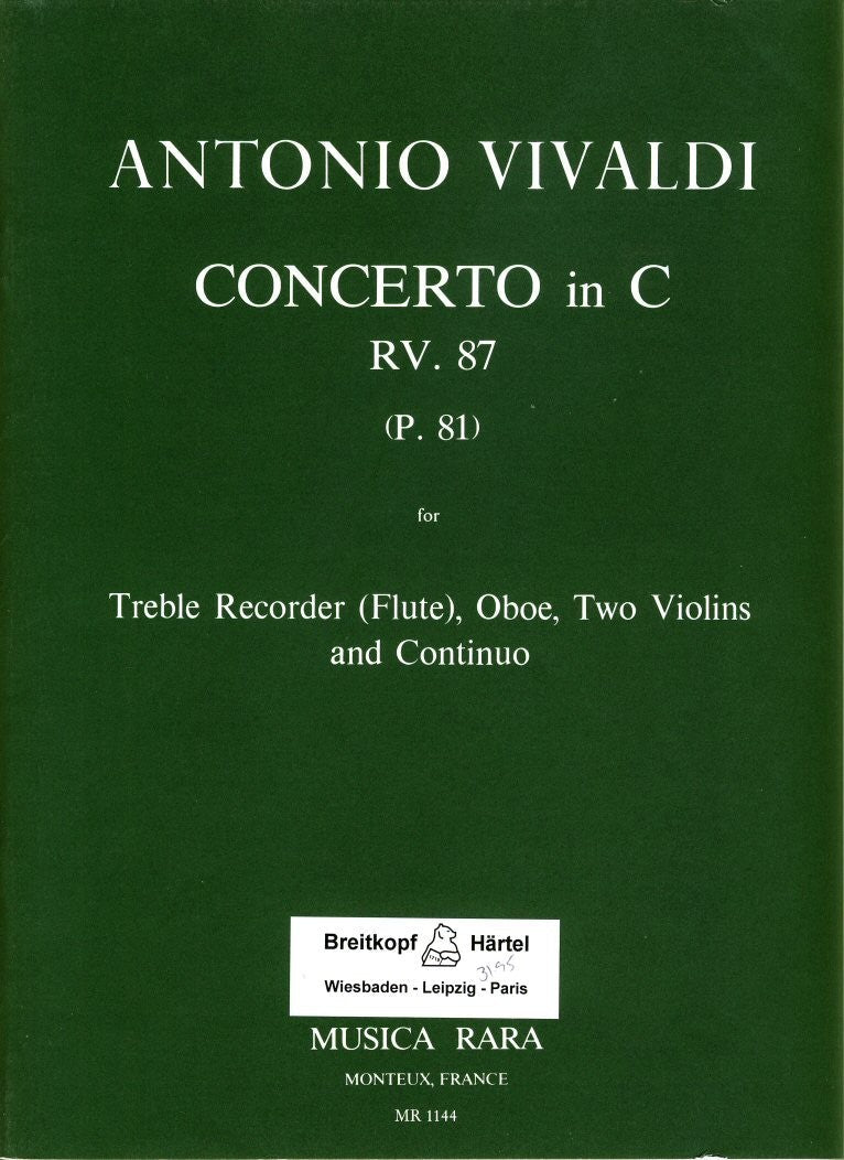 Concerto in C Major RV87