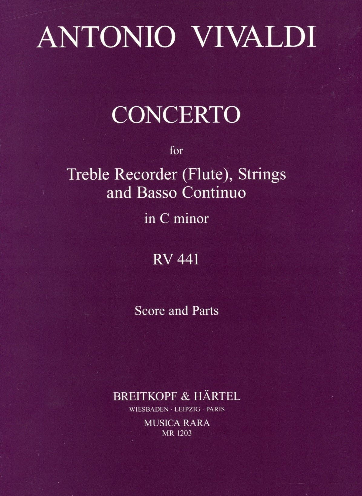 Concerto in c minor RV441