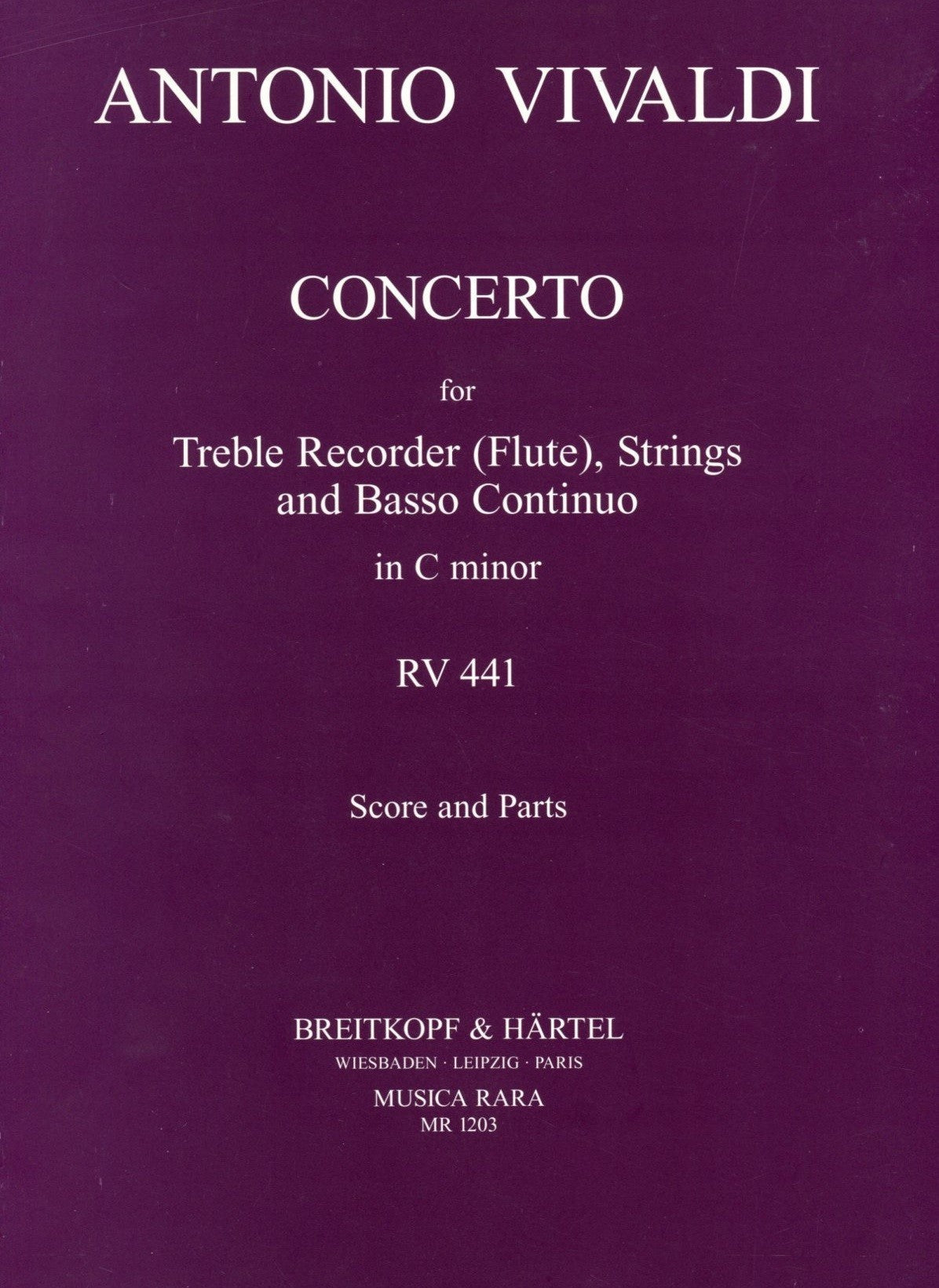 Concerto in c minor RV441