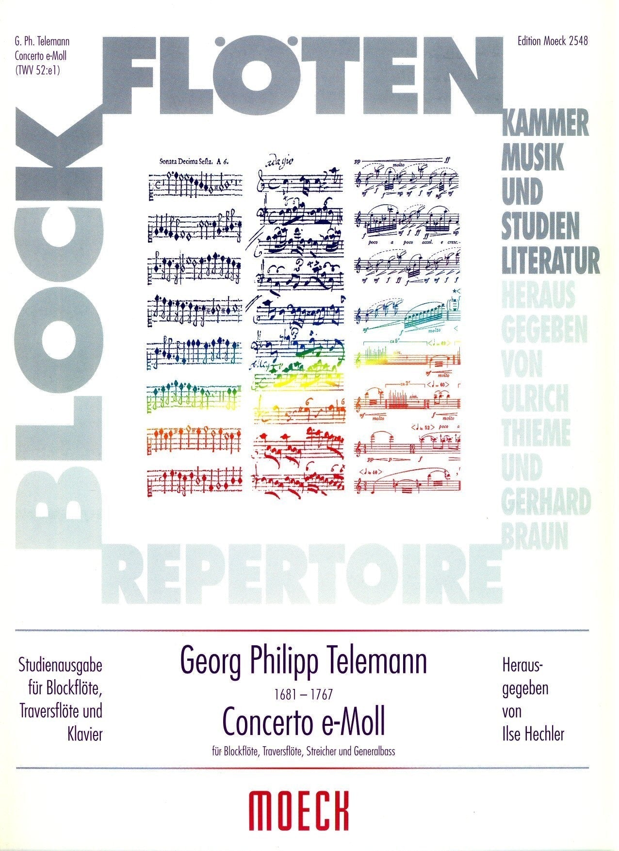 Concerto in e minor TWV 52:e1