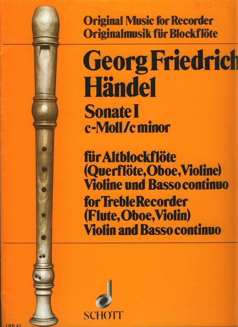Sonata No 1 in c minor