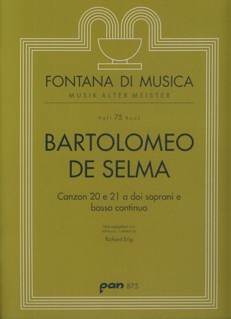 Canzon 20 e 21 a doi soprani e bassl continuo