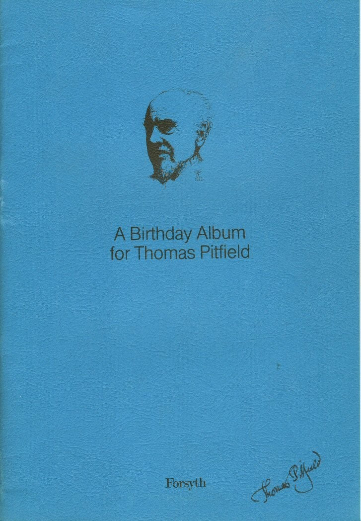 A Birthday Album for Thomas Pitfield