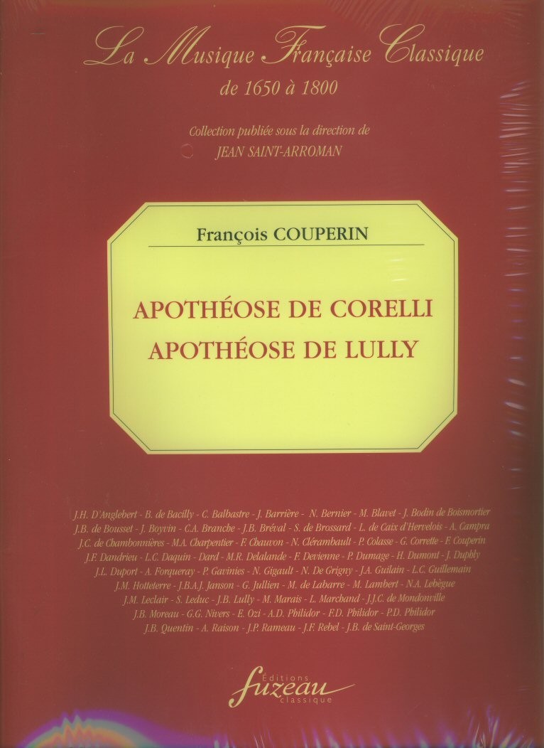 Apoth?ose de Corelli/Apoth?ose de Lully