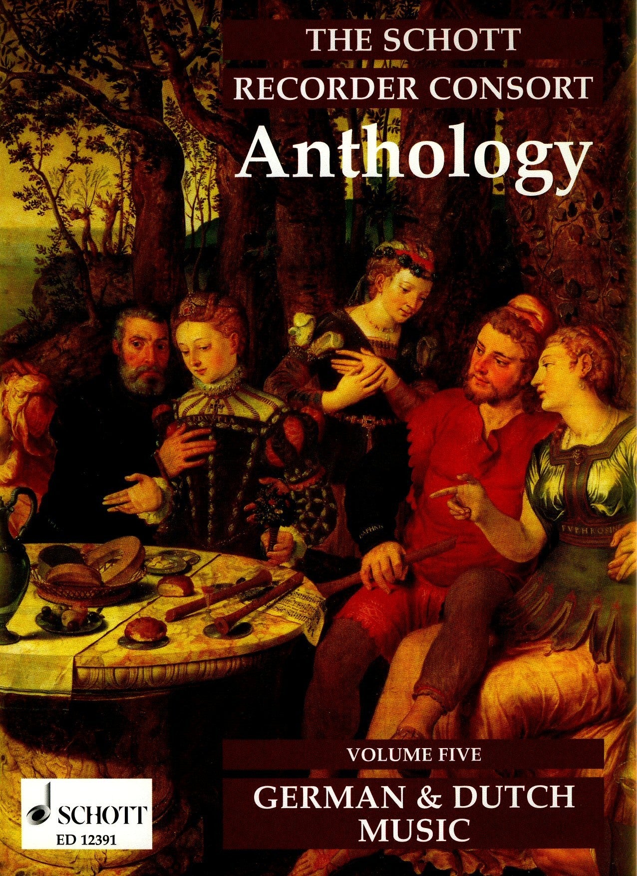 Schott Recorder Consort Anthology: German & Dutch Music Vol 5