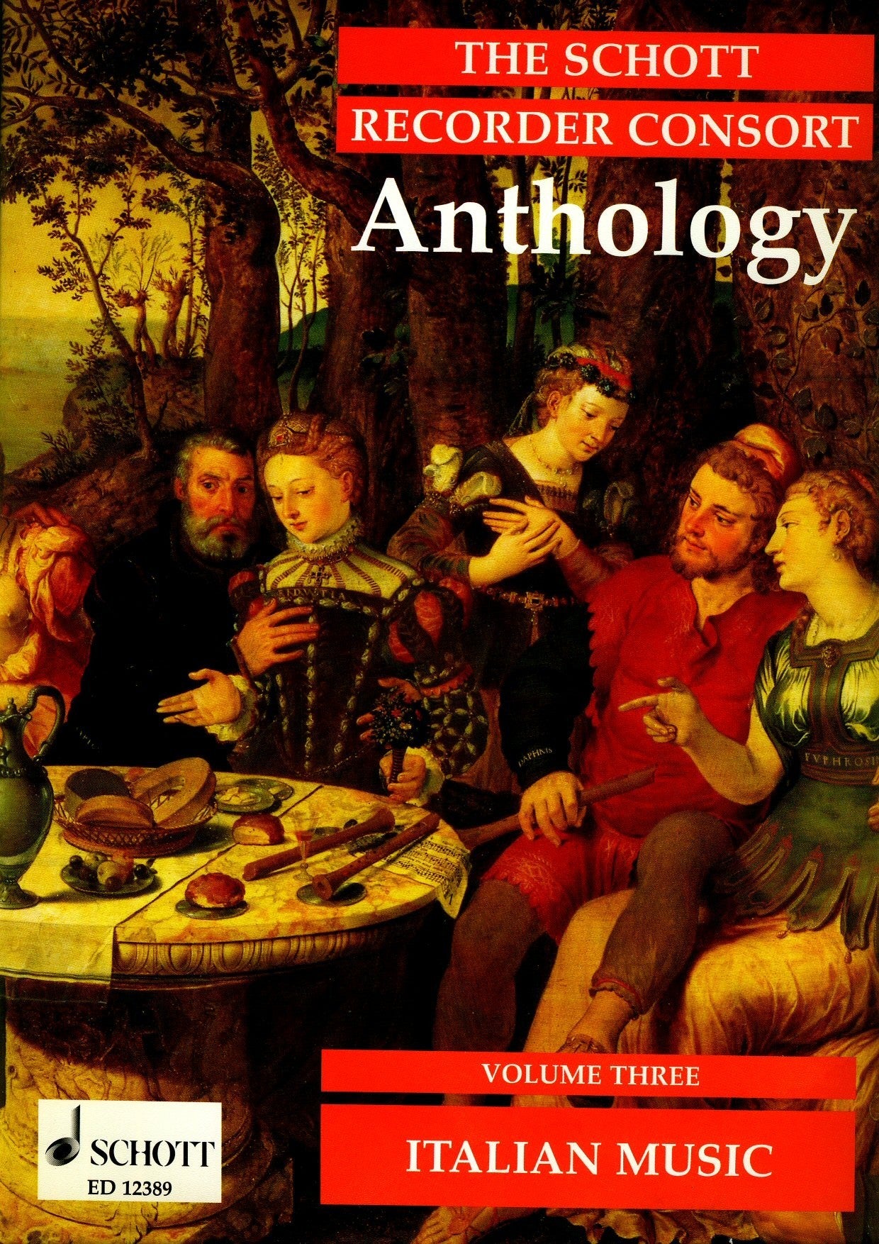 Schott Recorder Consort Anthology: Italian Music Vol 3