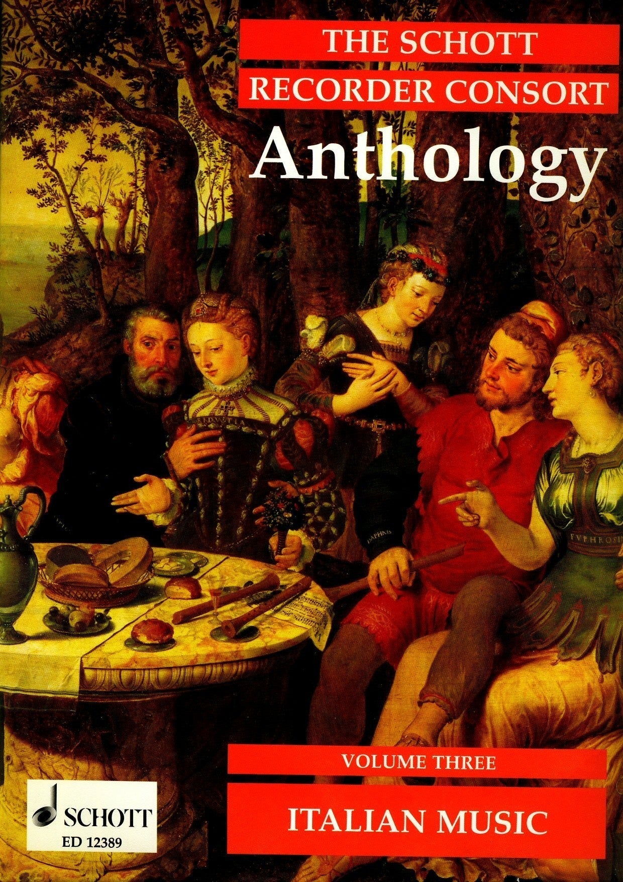 Schott Recorder Consort Anthology: Italian Music Vol 3