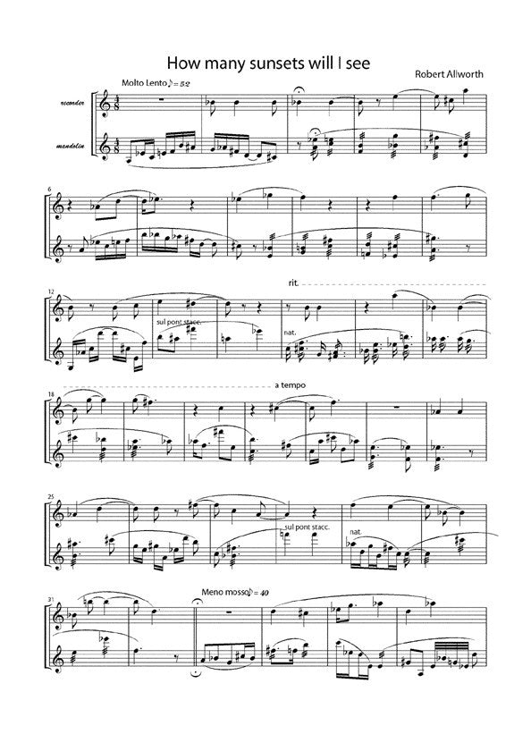 How many sunsets will I see? And A Meditation of Saint Clare