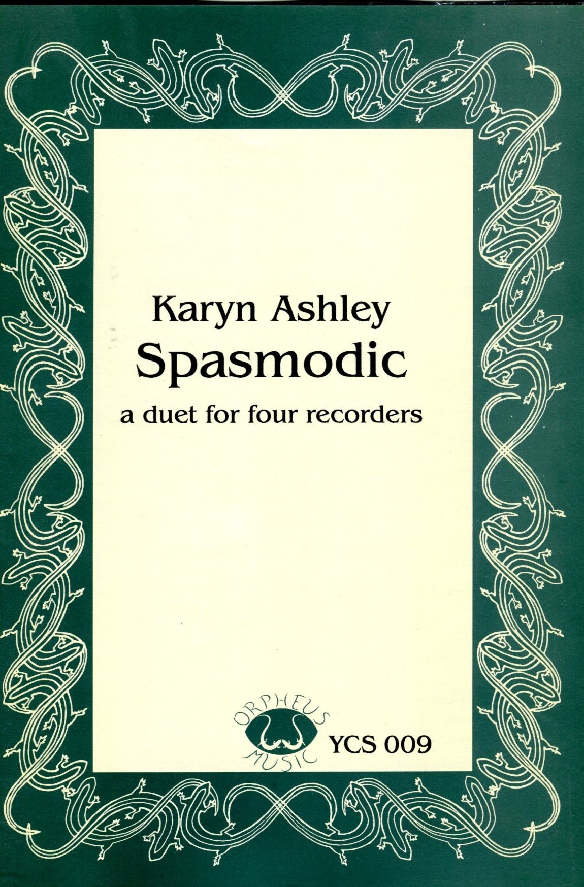 Spasmodic - A Duet for Four Recorders