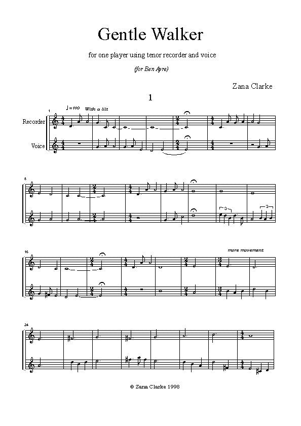Gentle Walker (Digital Download)