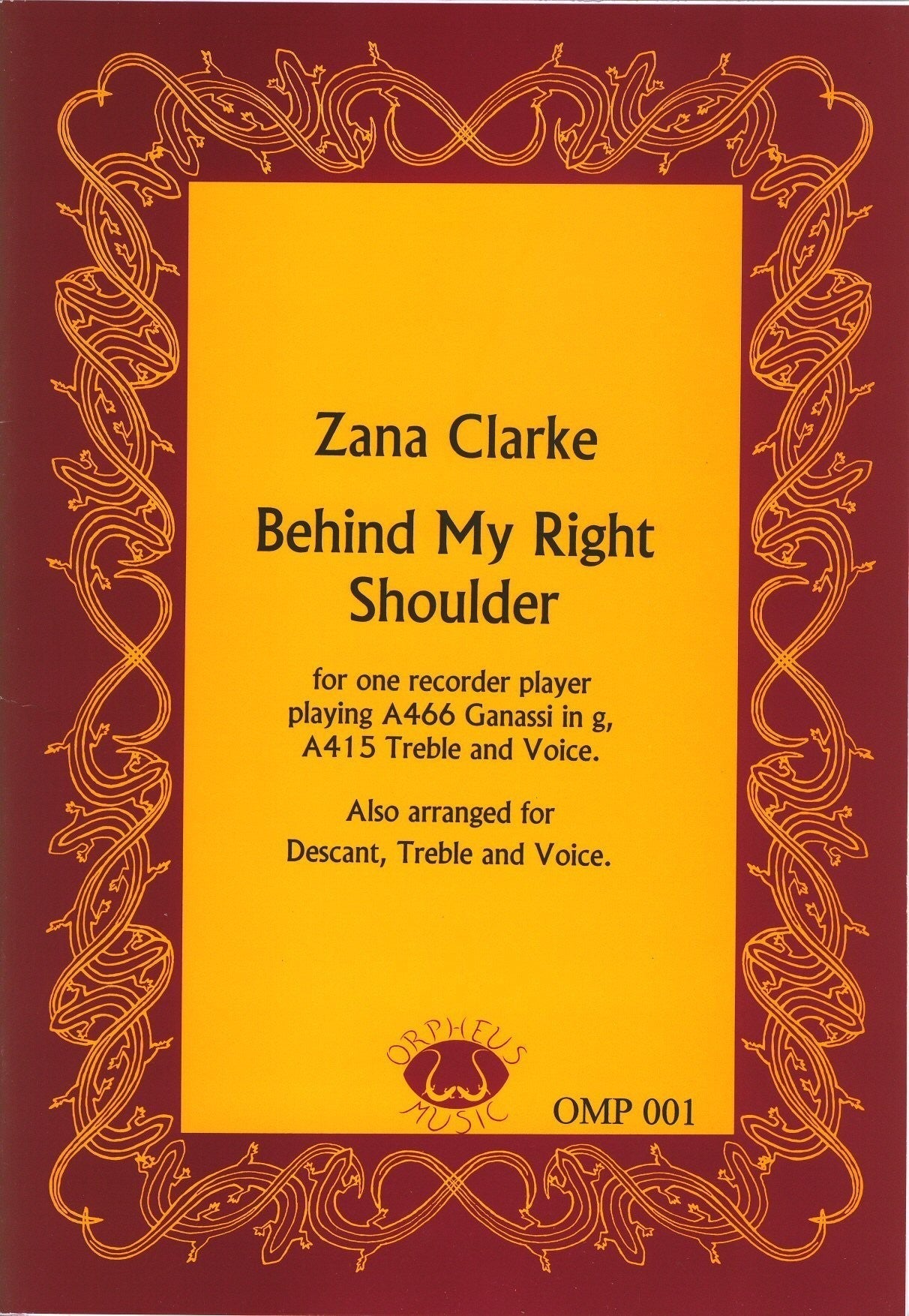 Behind My Right Shoulder