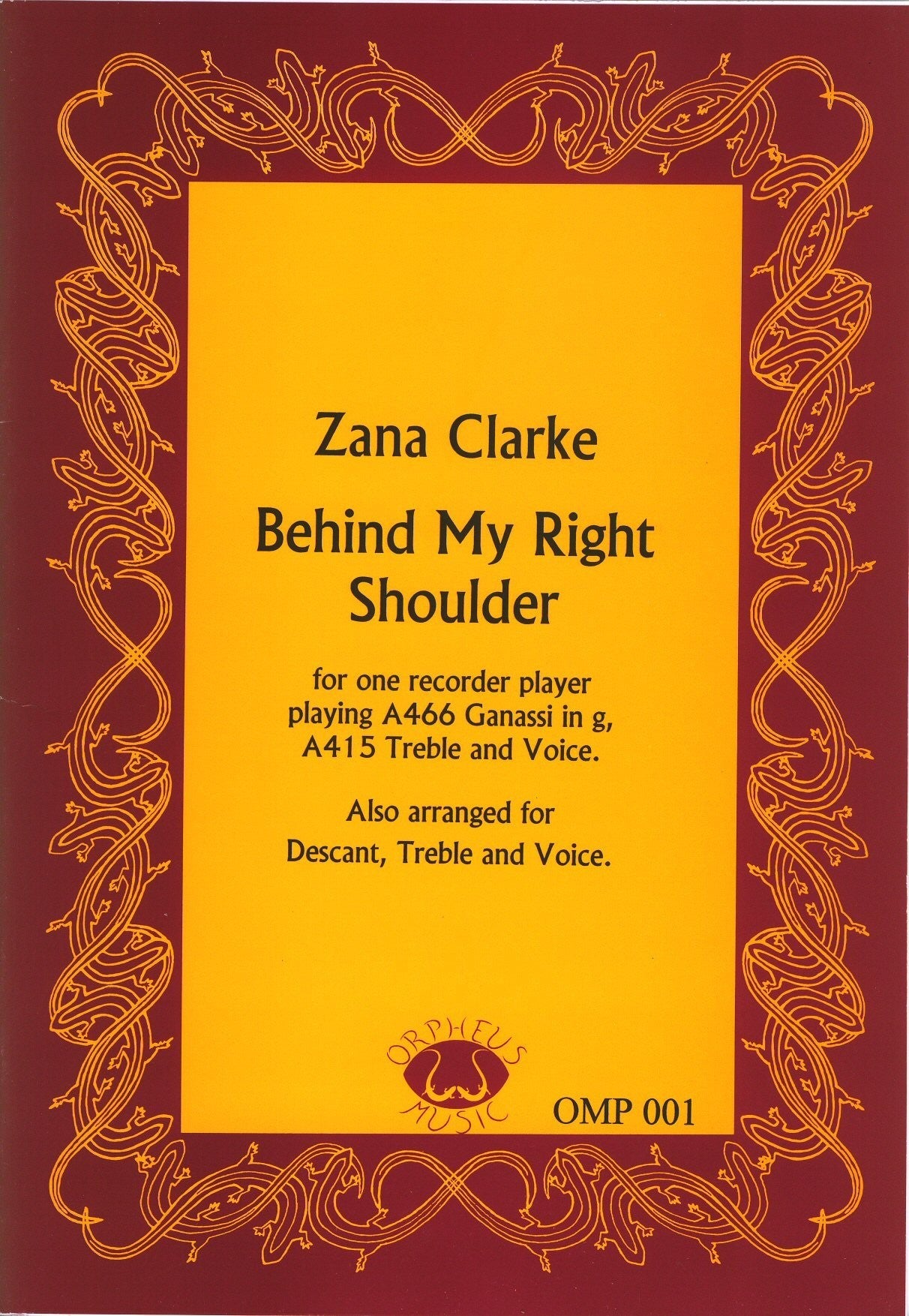 Behind My Right Shoulder (Digital Download)
