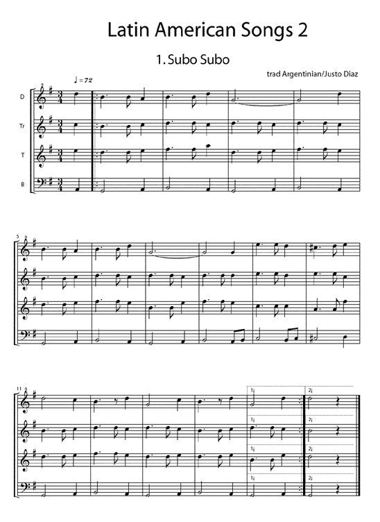 Latin American Songs
