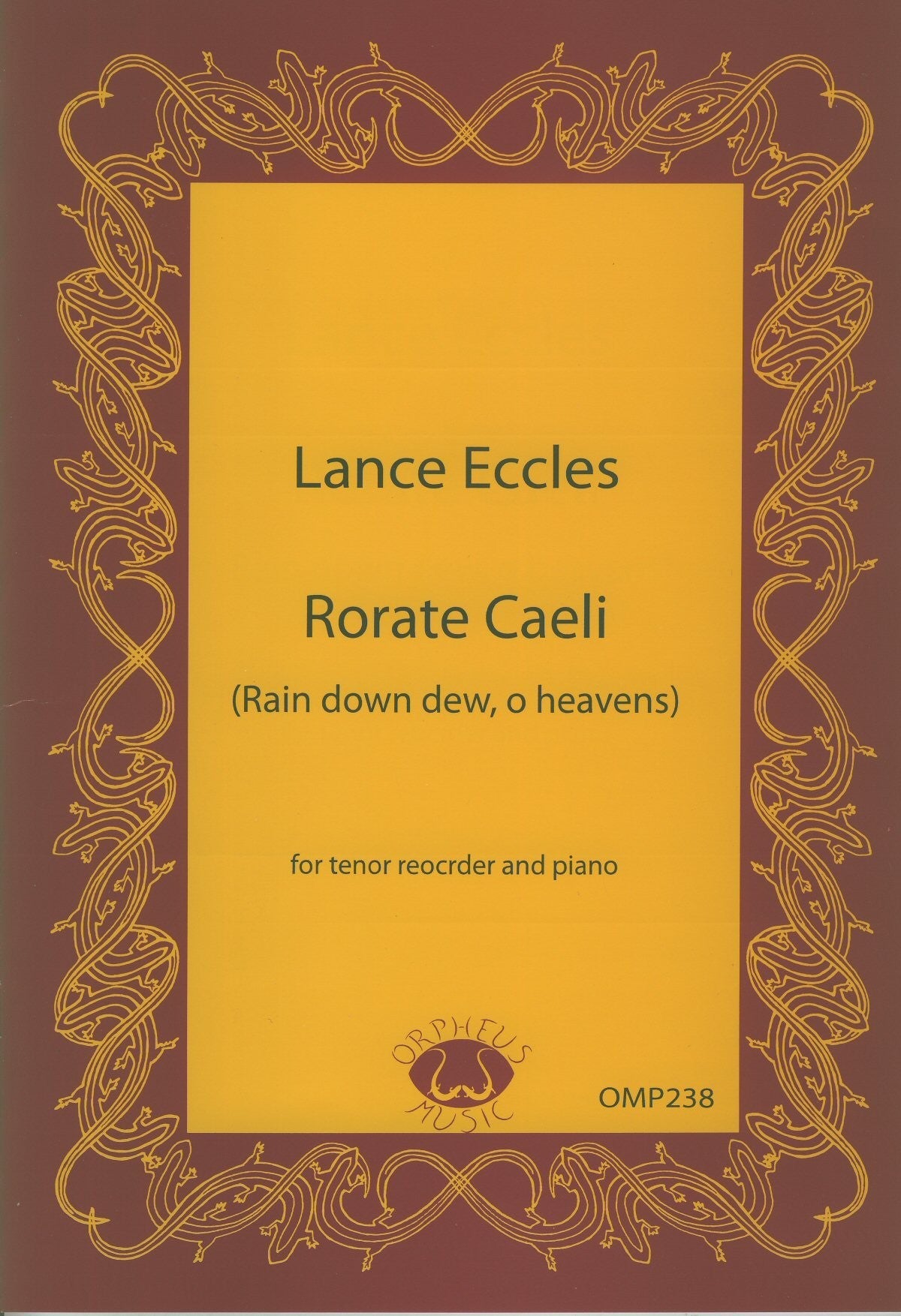 Rorate Caeli (Rain down dew, o heavens)