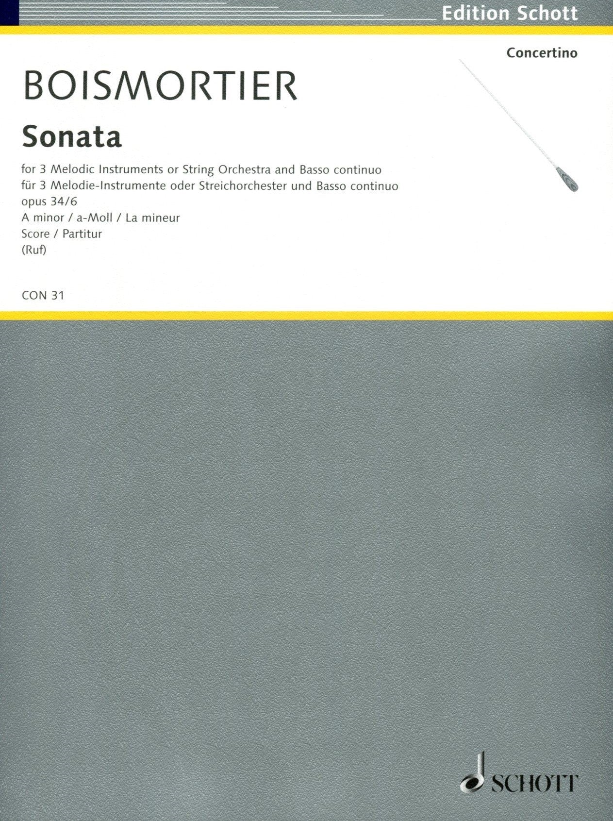 Sonata VI from Op 34, No 6