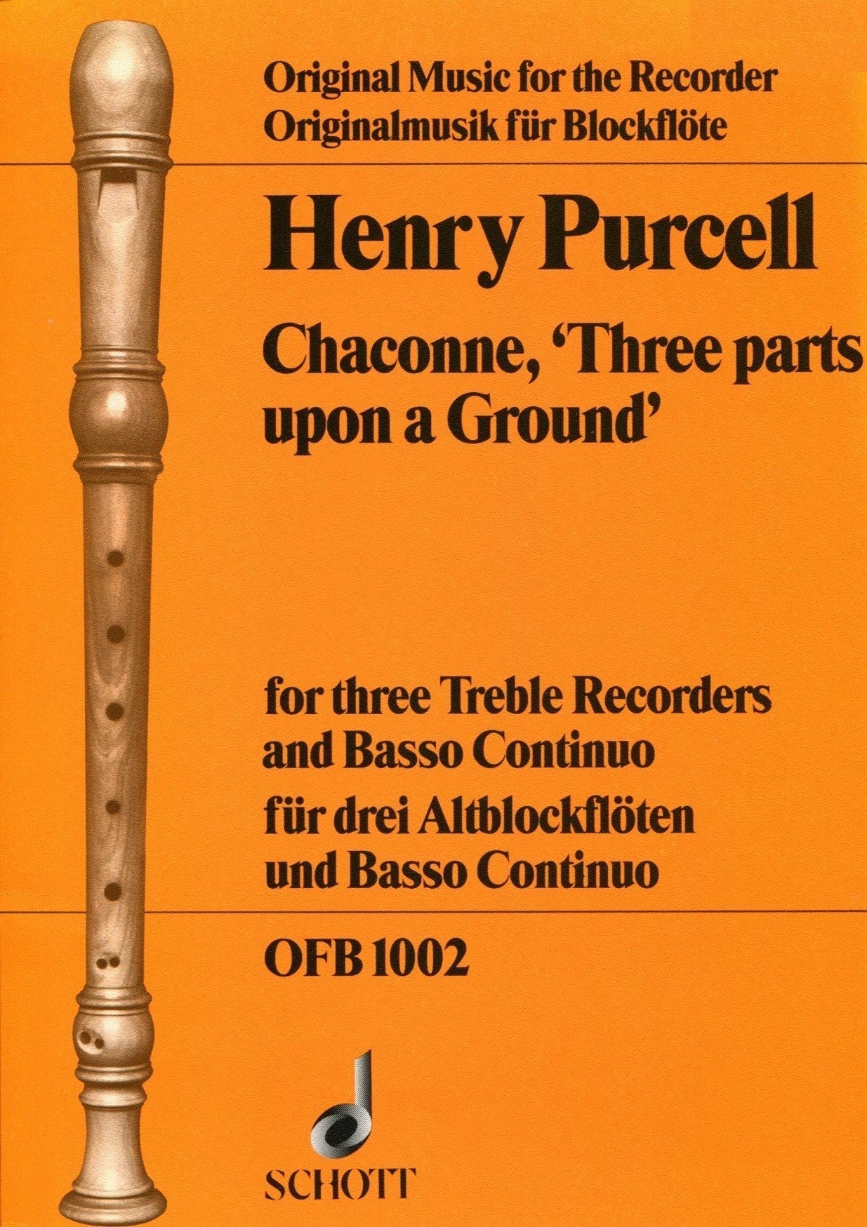 Chaconne - three parts upon a ground