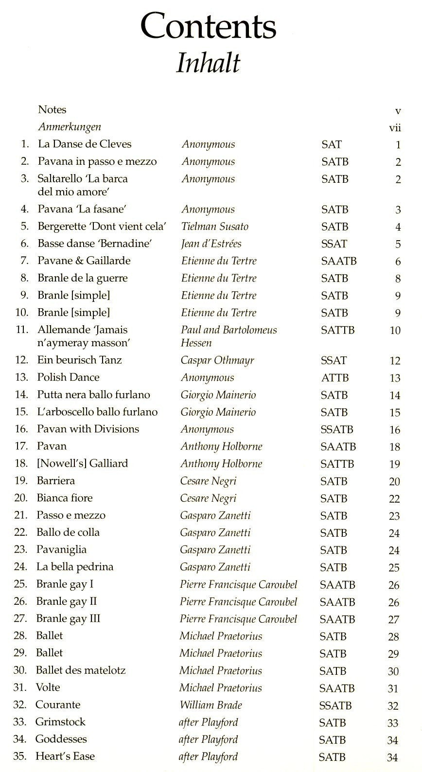 Schott Recorder Consort Anthology: Dance Music Vol 4