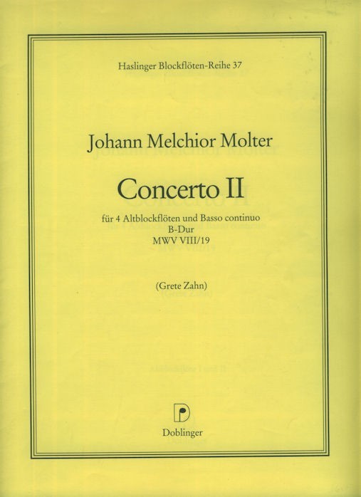 Concerto II B Major MWV VIII/19