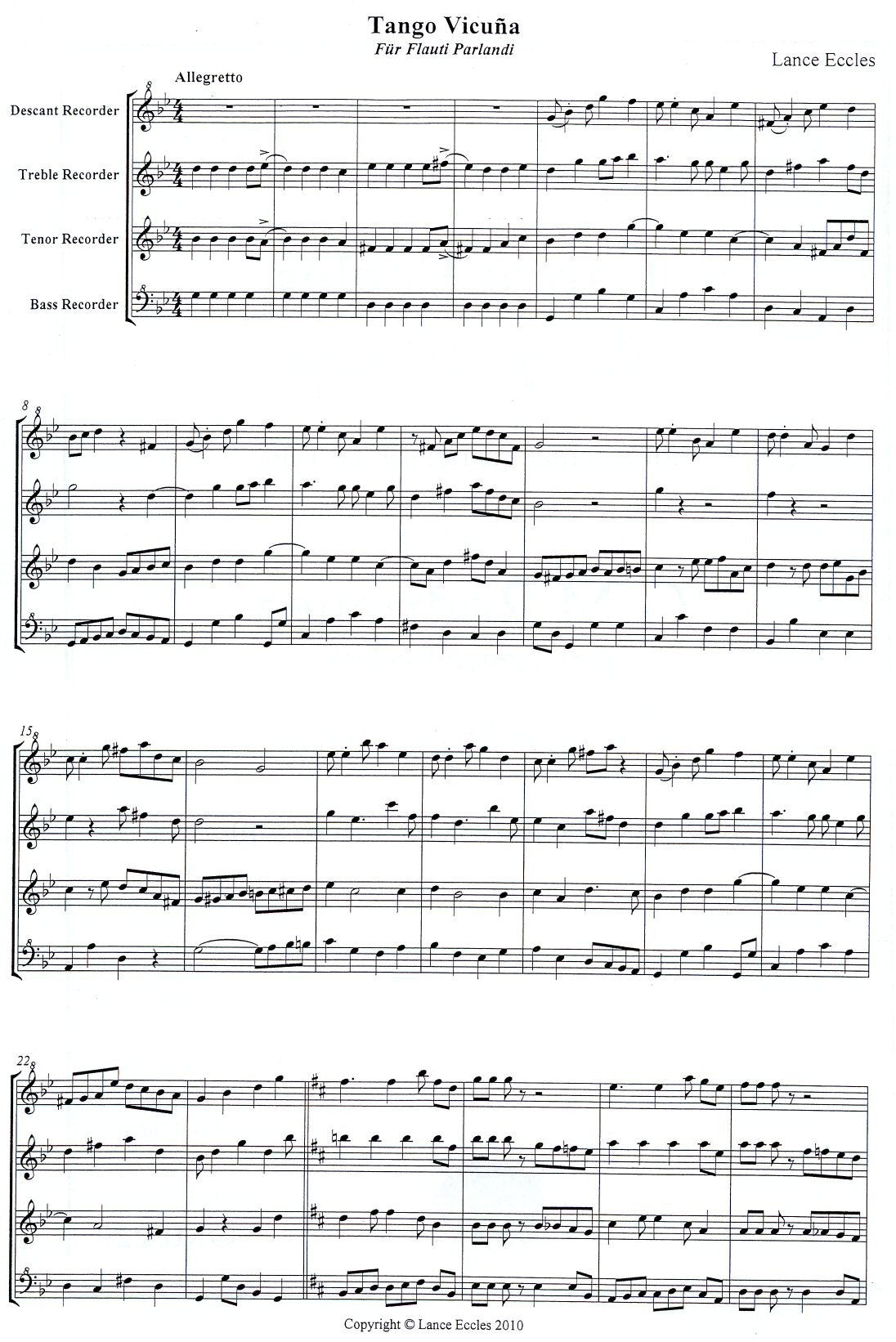Tango Vicuna & La Cumparsita (Digital Download)