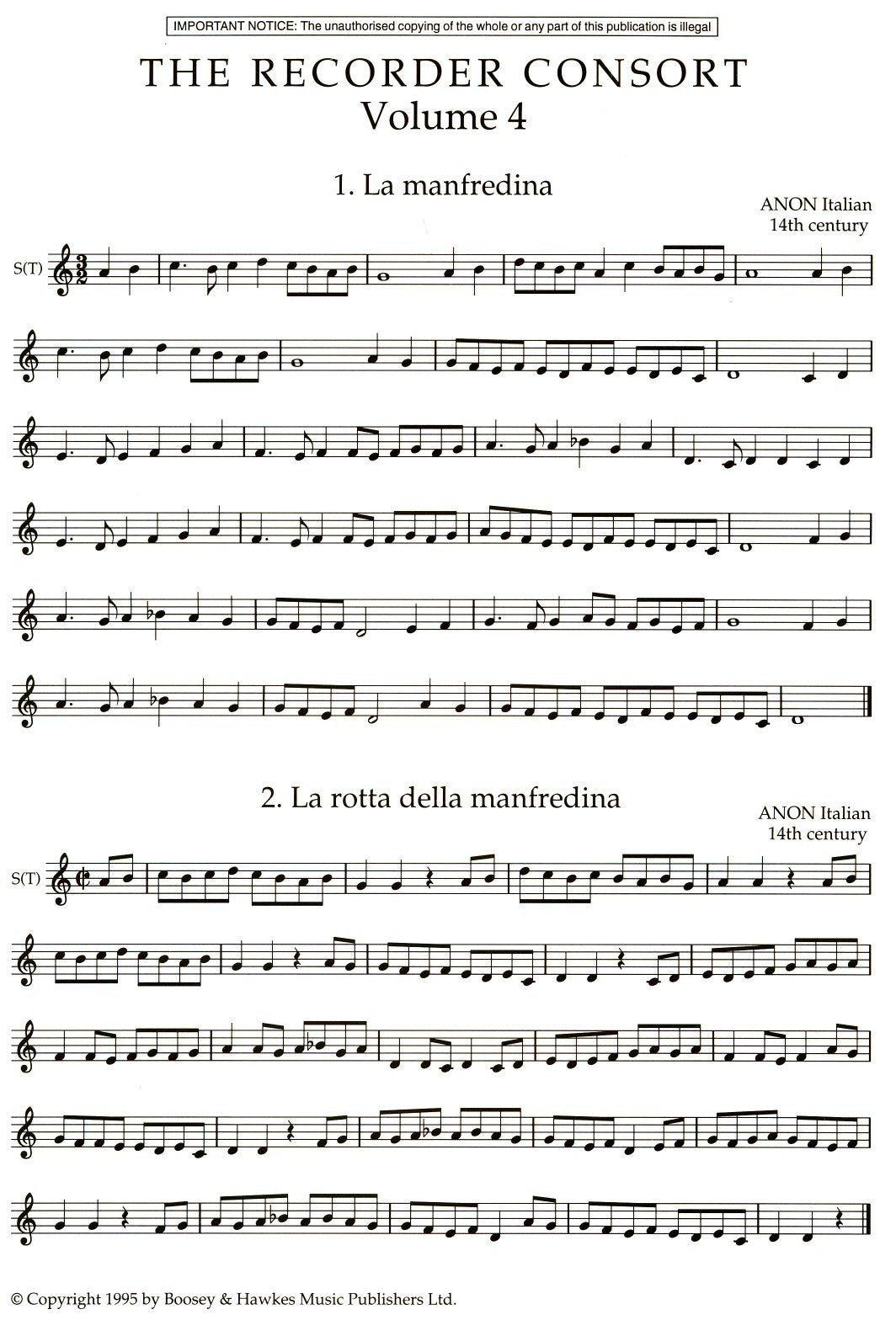 The Recorder Consort 4