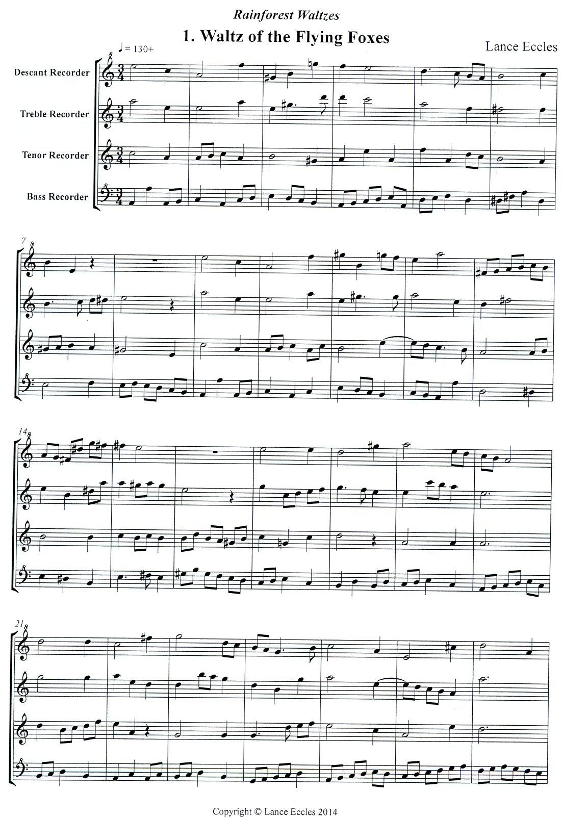Rainforest Waltzes