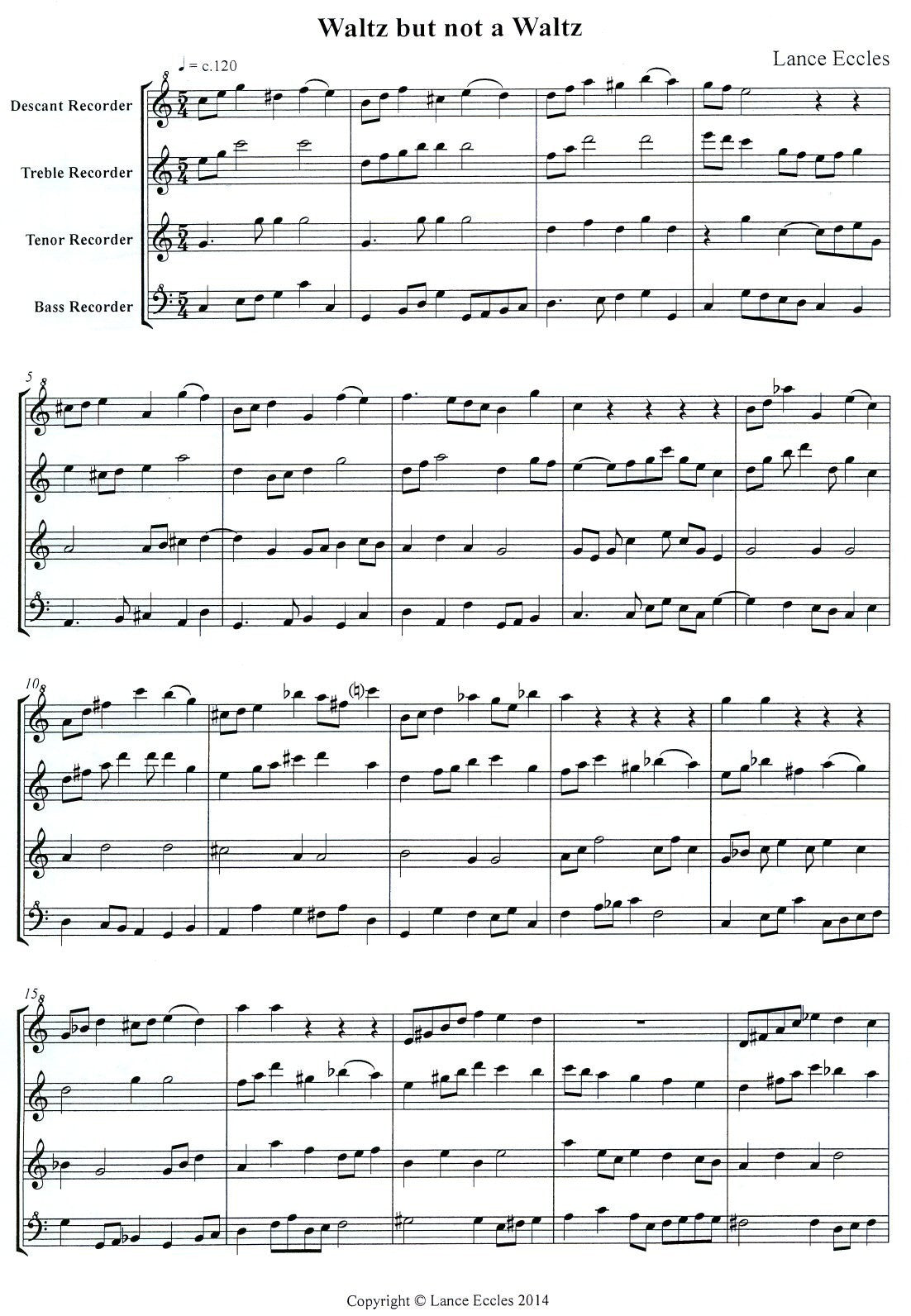 Waltz but not a Waltz