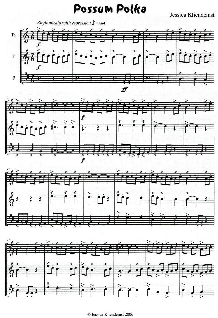 Possum Polka (Digital Download)