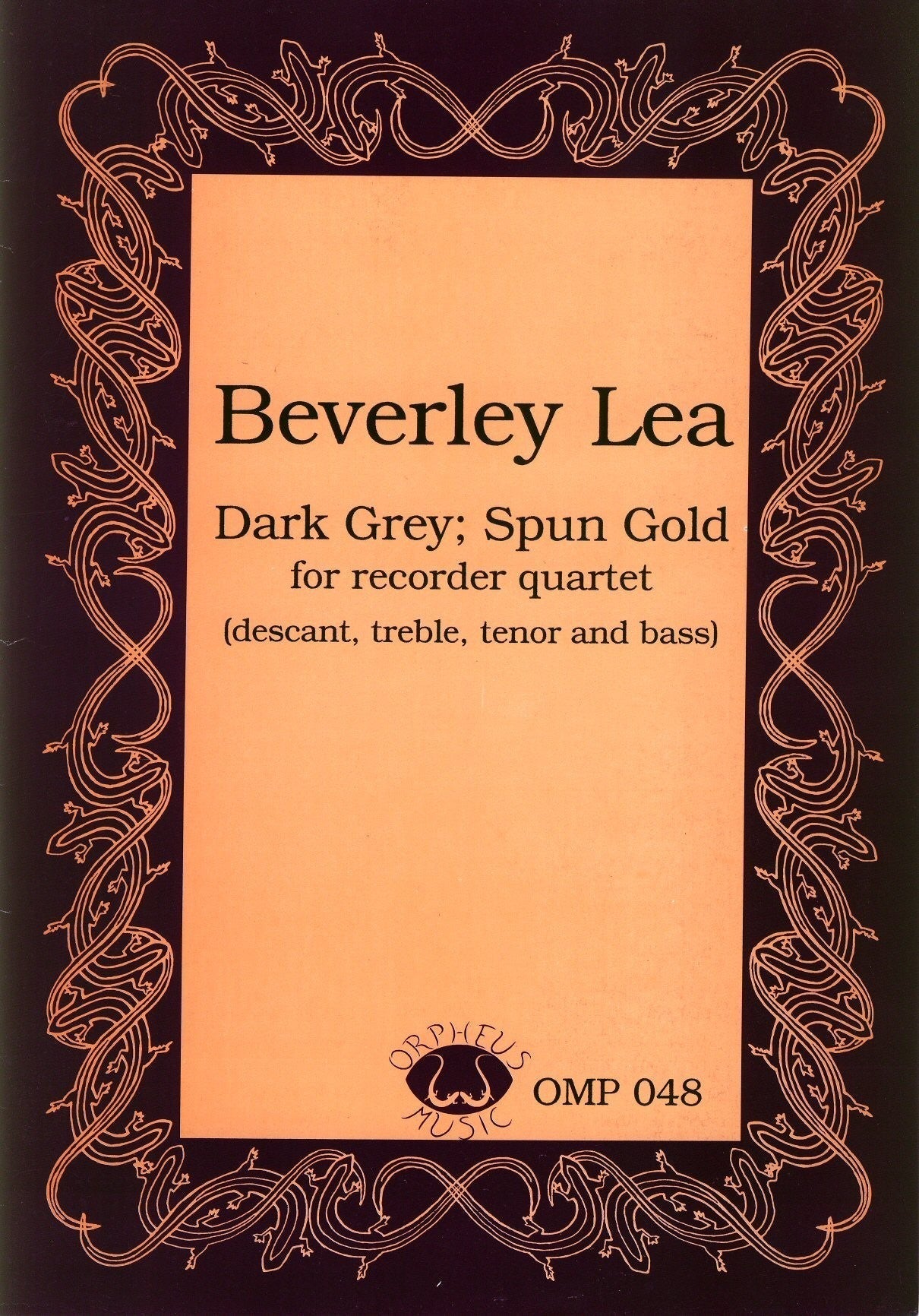 Dark Grey, Spun Gold