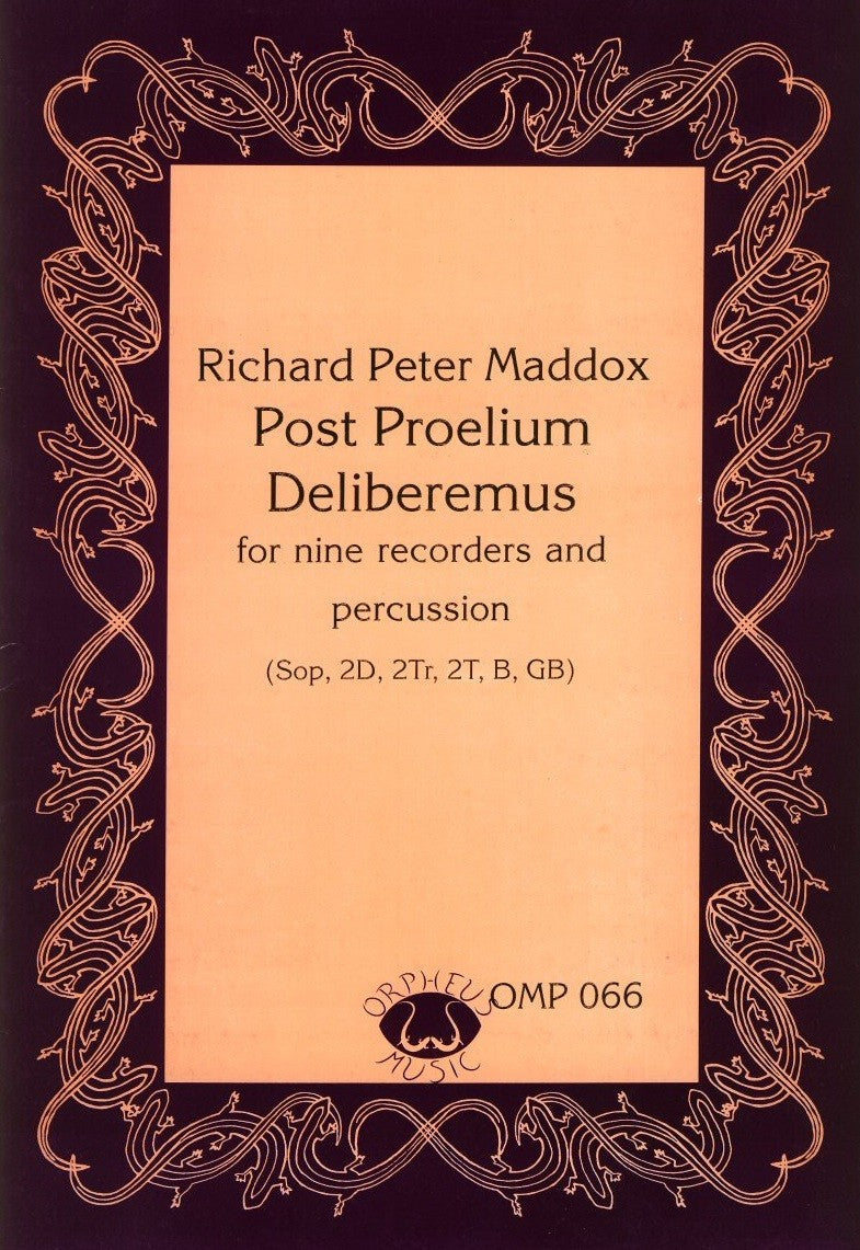 Post Proelium Deliberemus