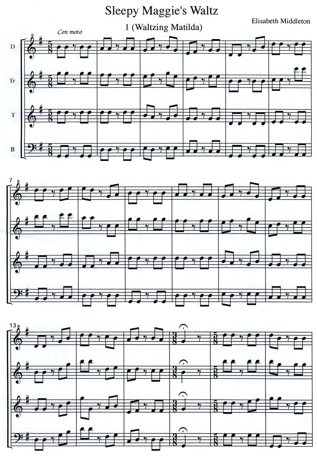 Sleepy Maggie's Waltz