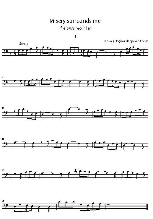 Misery surrounds me (Digital Download)