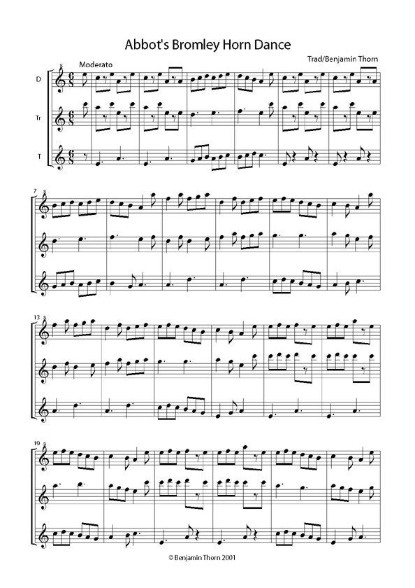 Abbot's Bromley Horn Dance (Digital Download)