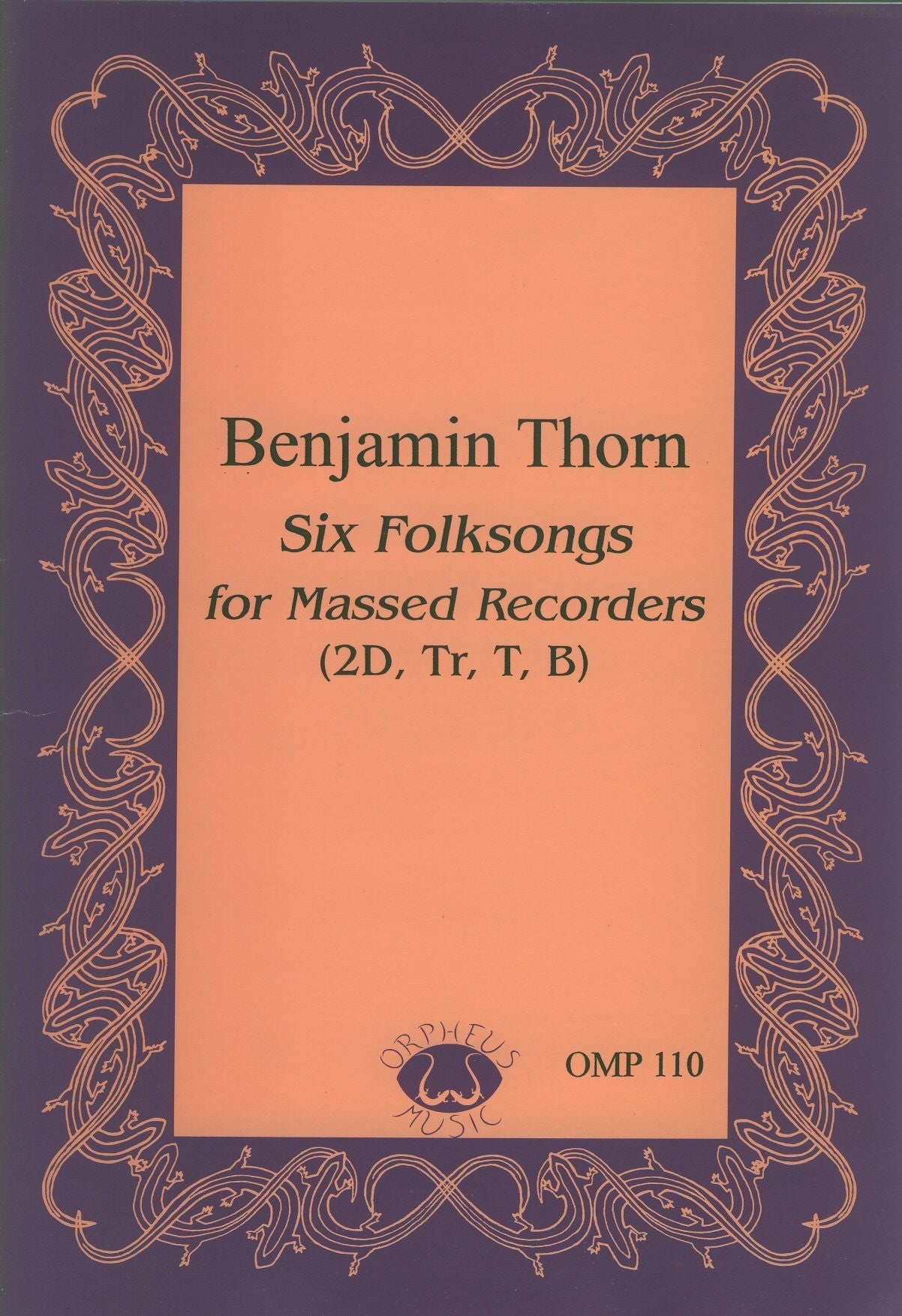 6 Folksongs for Massed Recorder