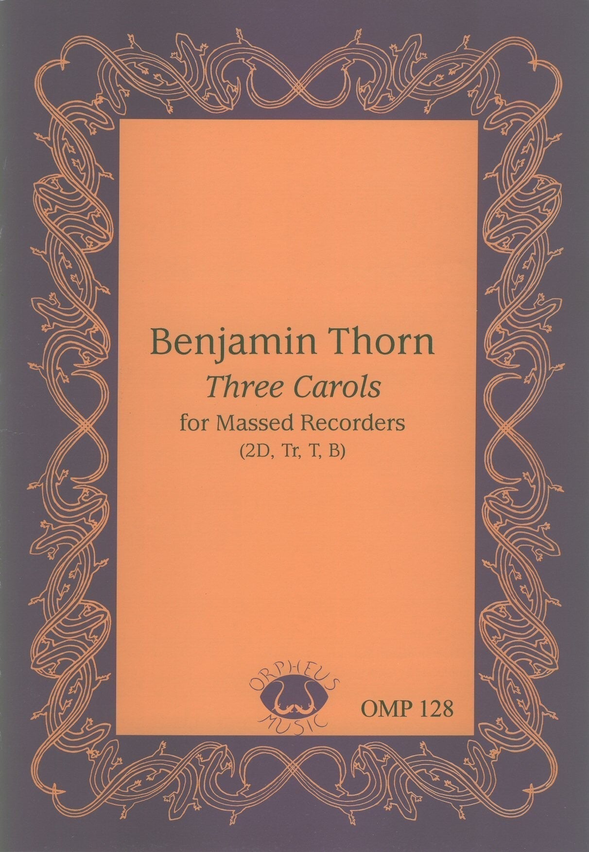 Three Carols for Massed Recorders