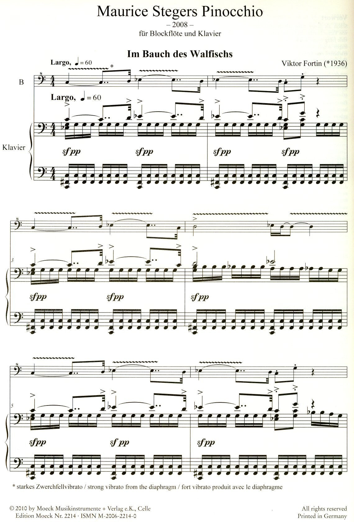 Im Bauch des Walfischs, In the Stomach of the Whale