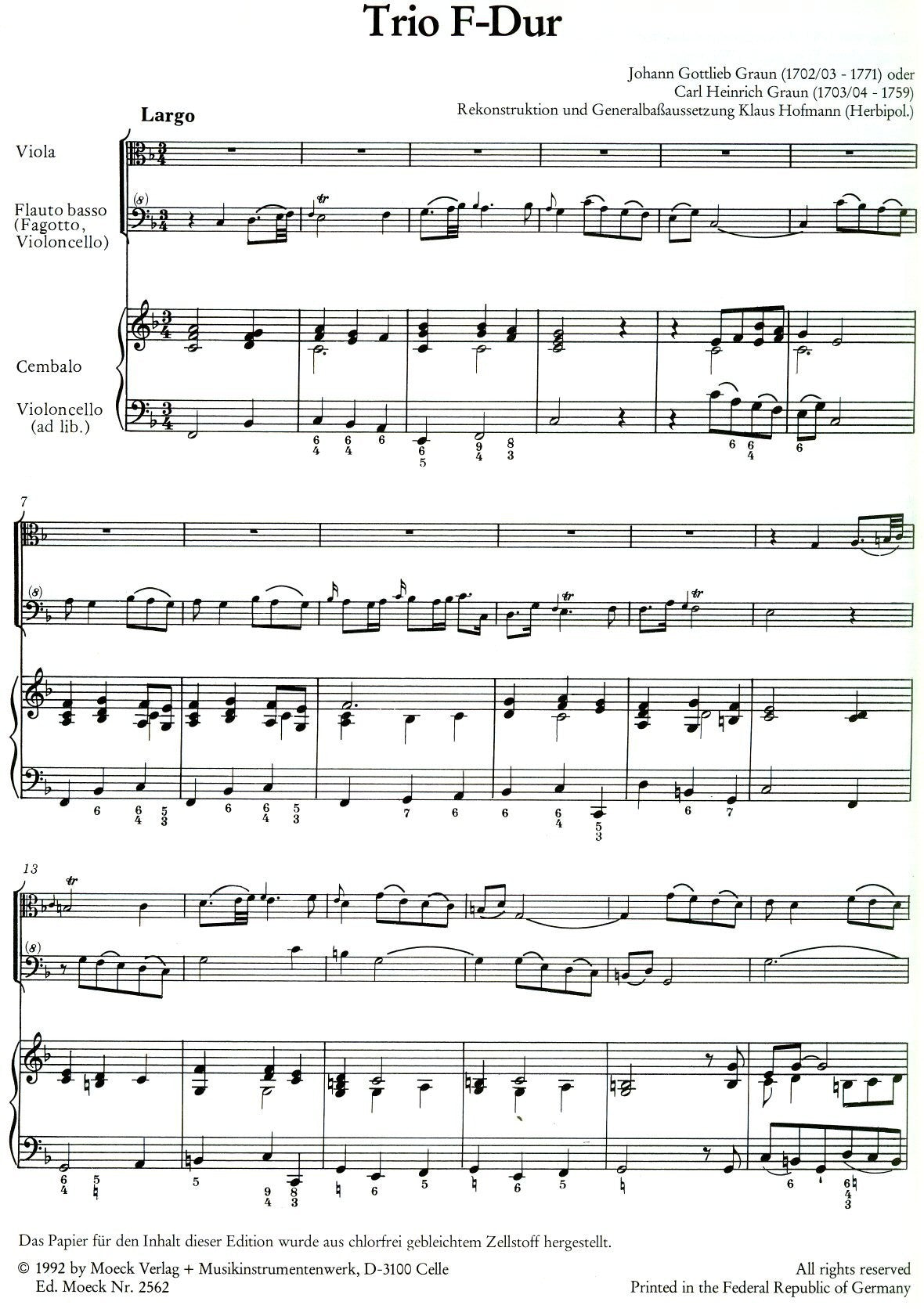 Trio in F Major