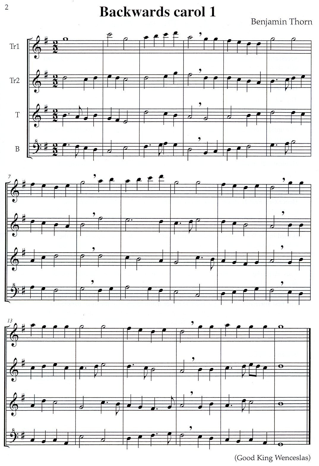 A Book of Thorny Carols (Digital Download)